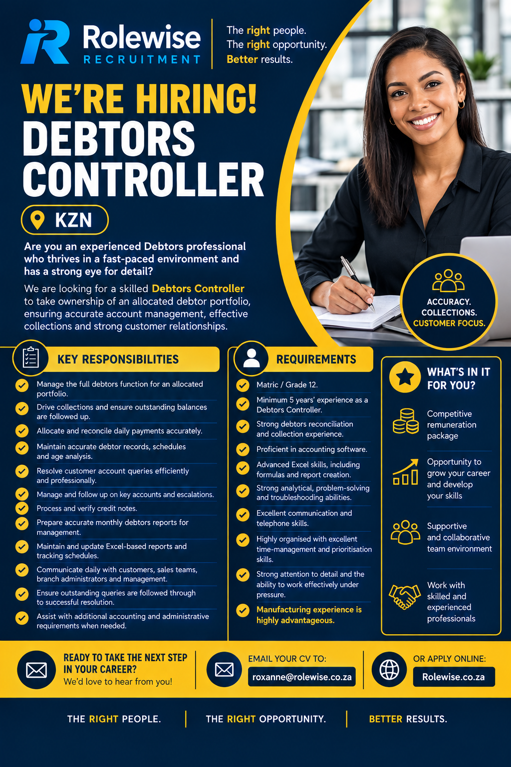DEBTORS CONTROLLER