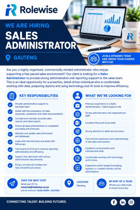 SALES ADMINISTRATOR